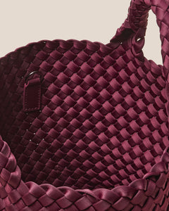 St Barths Small Tote - Bordeaux