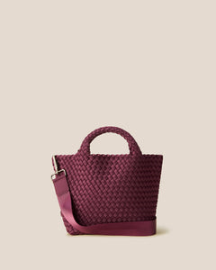 St Barths Small Tote - Bordeaux
