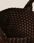 St Barths Small Tote - Chocolate