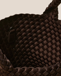 St Barths Small Tote - Chocolate