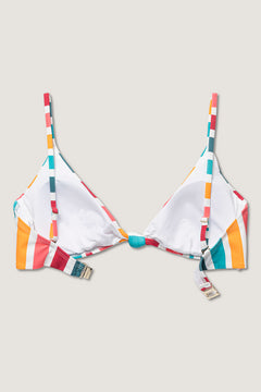 Stripe Anthea Bralette Top - Multi