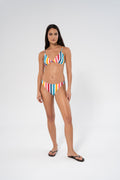 Stripe Anthea Bralette Top - Multi