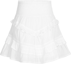 Vilde Voile Skirt - White