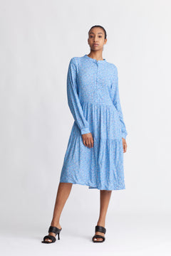 Lipe Dress - Blue Flower