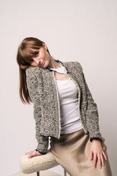 Hazela - Black/Ecru