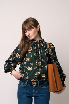 Perry Triple-Compartment Tote - Light Umber