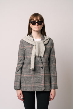 Cici Ws Patch Lurex Destroy - Gris Chine Clair