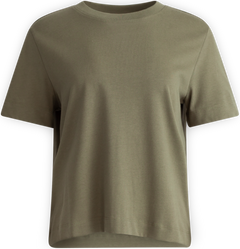 Essential Ss Boxy Tee - Olivine