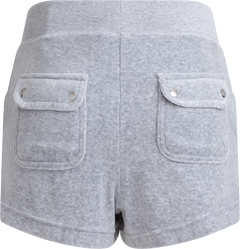 Eve Short With Pocket - Silver Marl