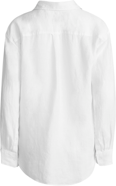 Relaxed Linen Shirt - White