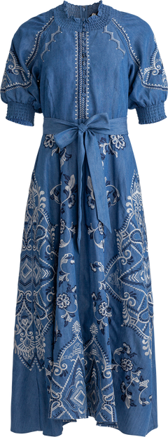 Wynter Dress Tencel - Blue