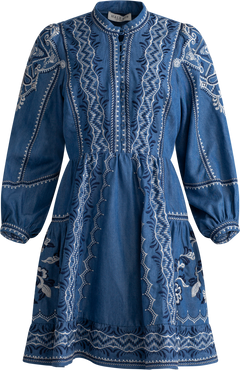 Gabriela Dress Tencel - Blue