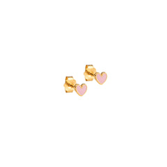 Amore Studs - Pink