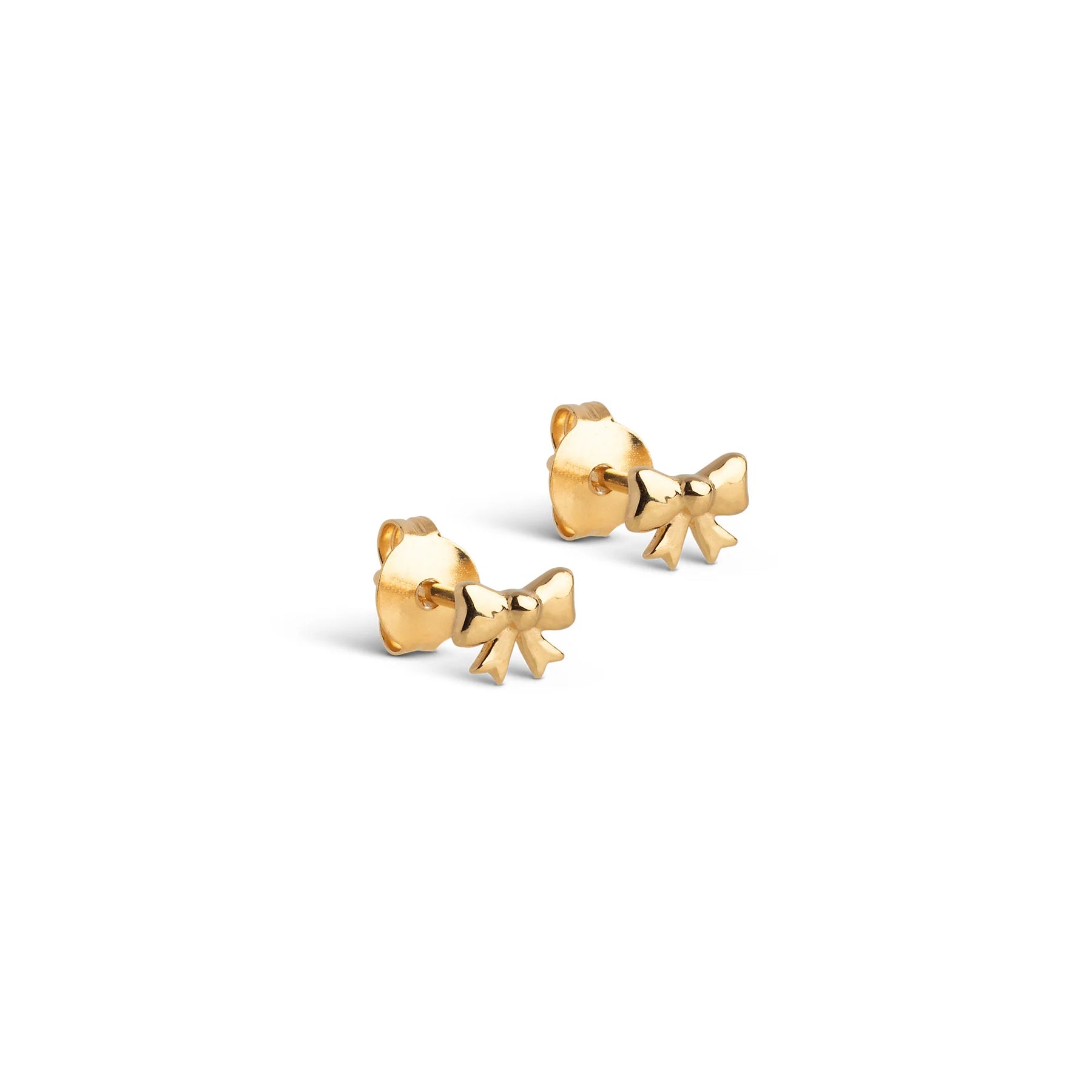 Baby Bow Studs - Gold