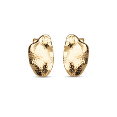 Maia Large Studs - Gold