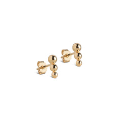 Trinity Studs - Gold