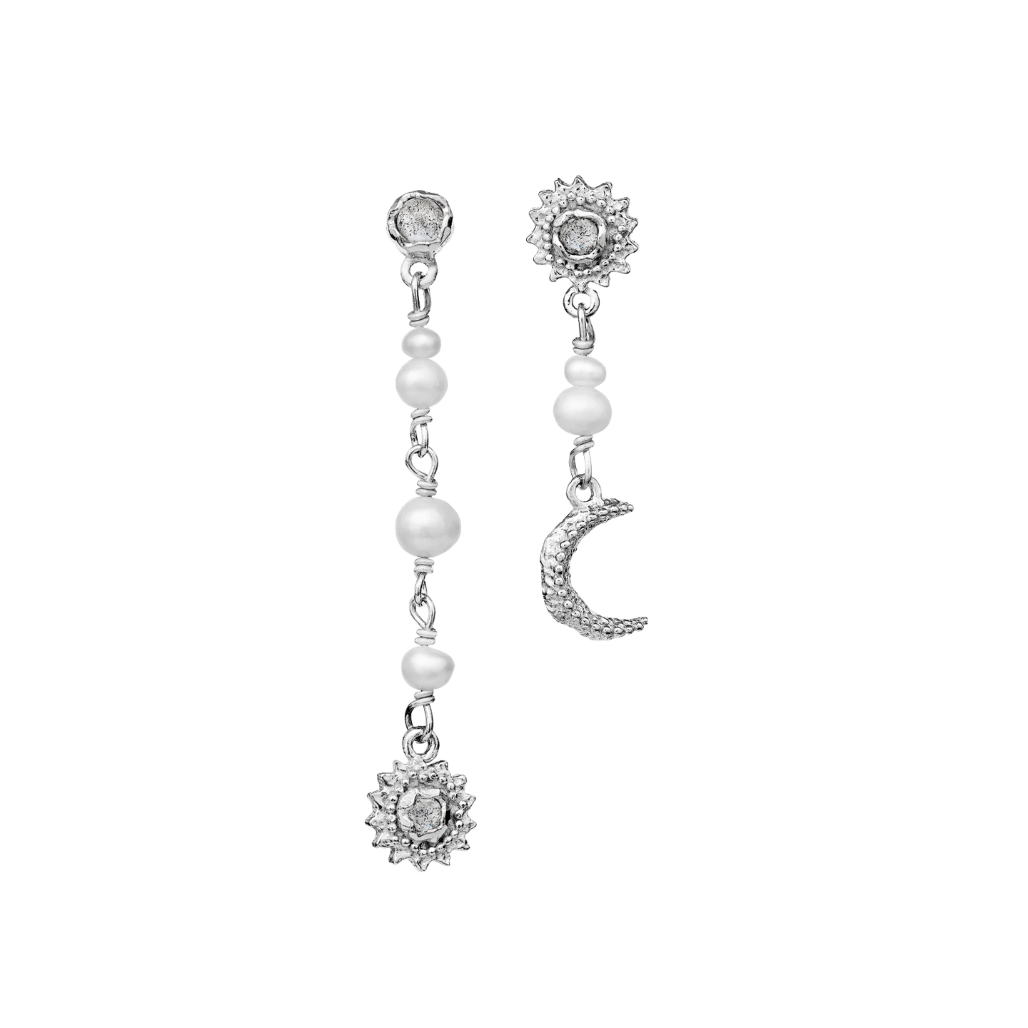 Sunniva Earrings - Silver