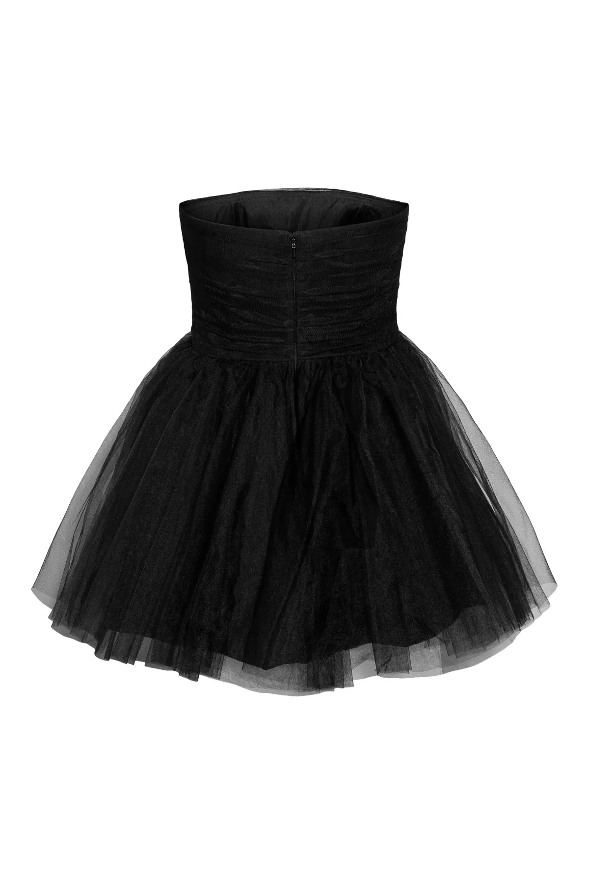 Swan Dress Short - Black