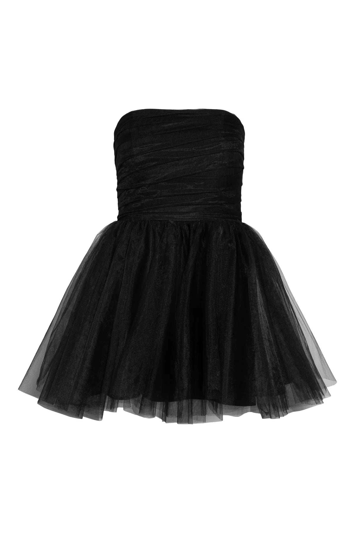 Swan Dress Short - Black