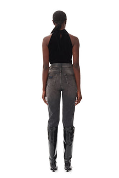 Velvet Jersey Top - Black