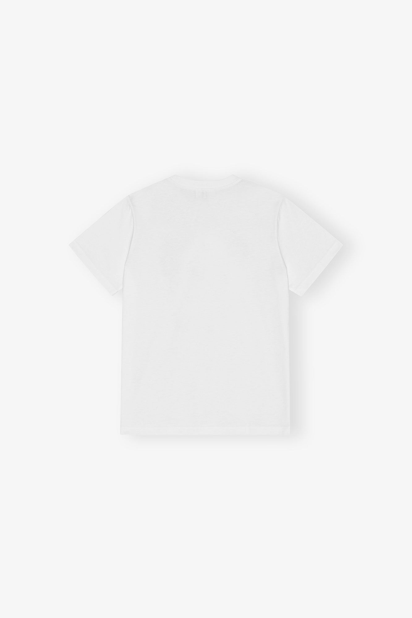 Basic Jersey Teddy Relaxed T-Shirt - Bright White