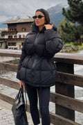 Pernille Down Puffer Jacket - Black