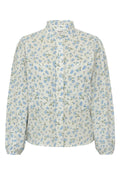 Tiffany Shirt - White/Blue