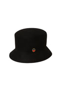 Tina Felted Bucket Hat - Black