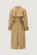 Wool Blend Trenchcoat - Beige