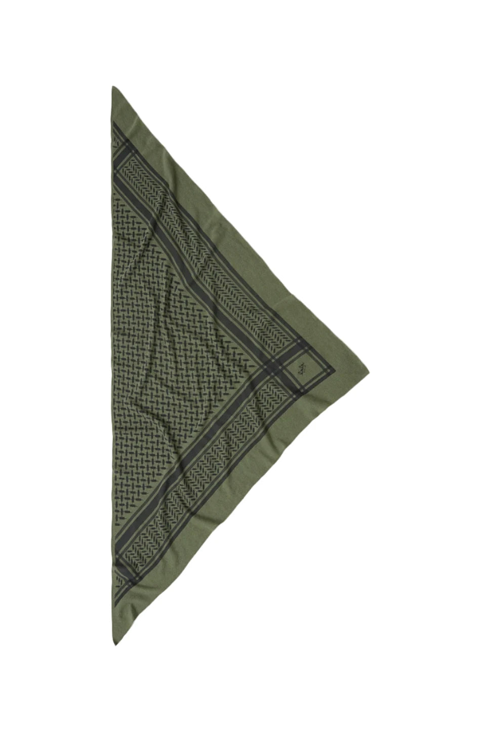 Triangle Trinity Cashmere - Moss/Asphalt