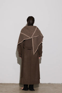 Triangle Scarf - Tobacco/Cacao