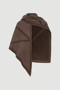 Triangle Scarf Merino - Tobacco / Cacao