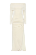 Turn Up Dress - Cream