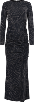 Major Dress - Black/Gold