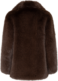 North Faux Fur Jacket - Brown