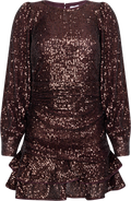 Alba Seq Dress - Fudge