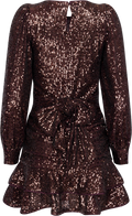 Alba Seq Dress - Fudge