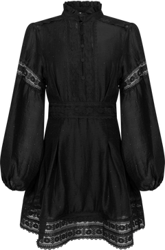 Aliah Stone Dress - Black