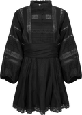 Lita Autumn Dress - Black