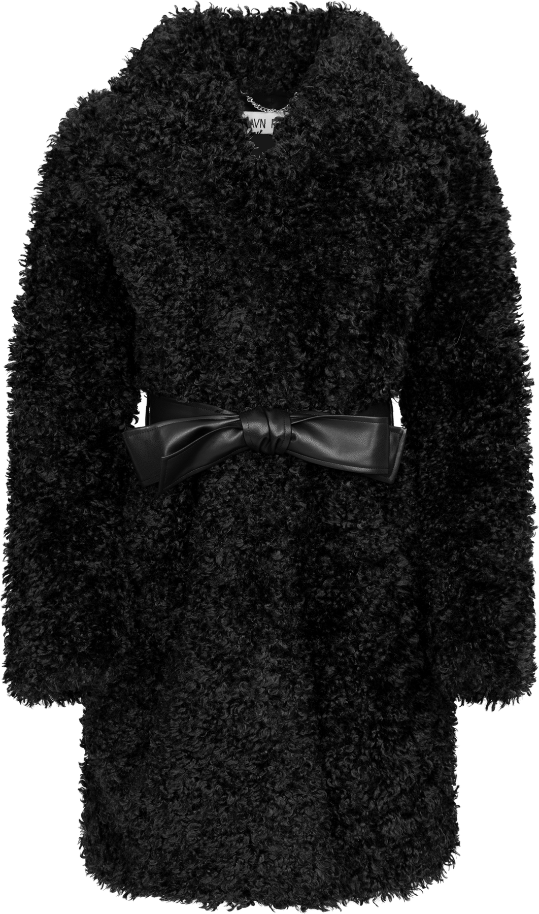 Bianca Faux Fur Jacket - Black
