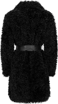 Bianca Faux Fur Jacket - Black