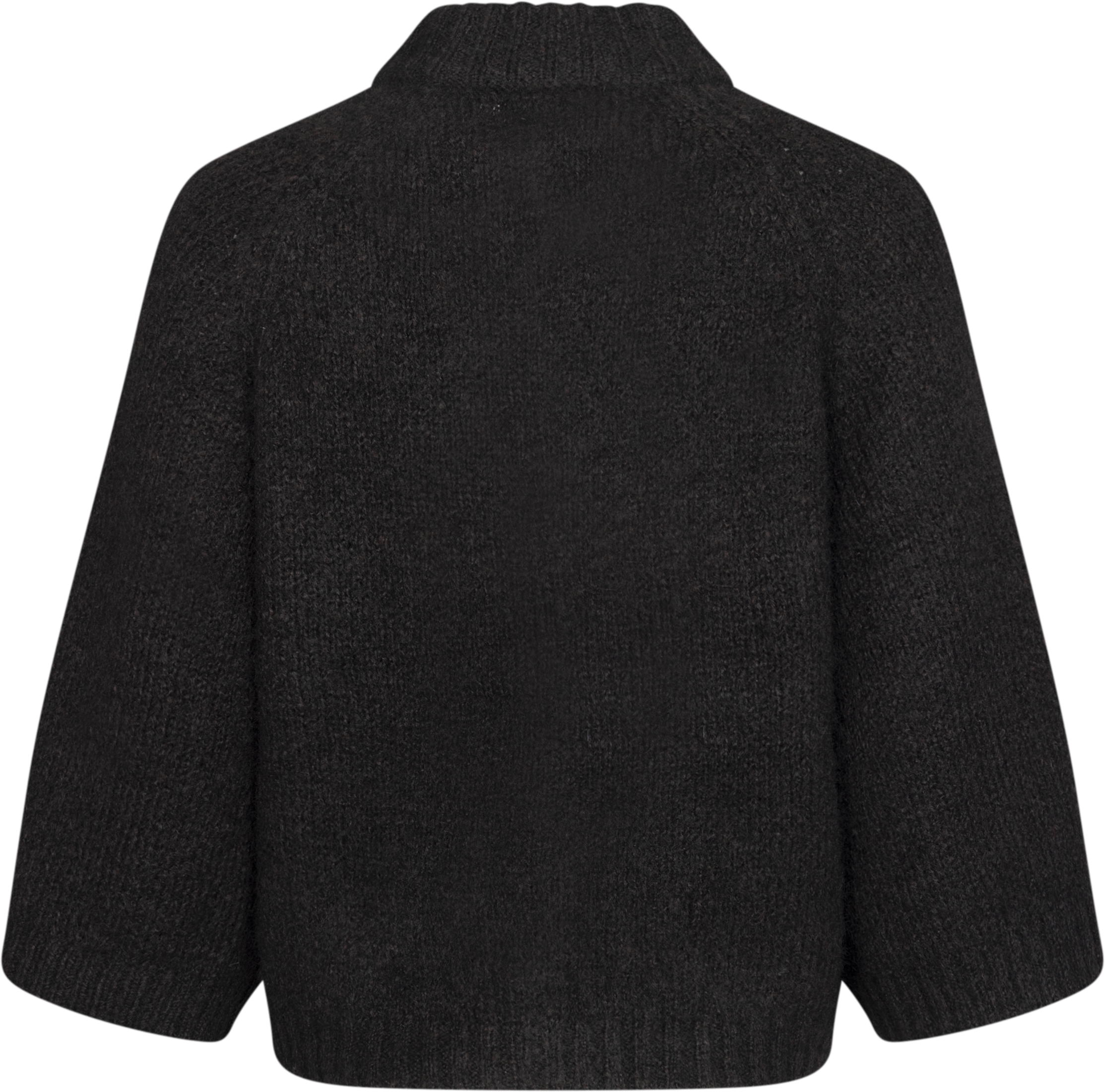 Diana Cape Cardigan - Dark Brown