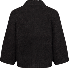 Diana Cape Cardigan - Dark Brown