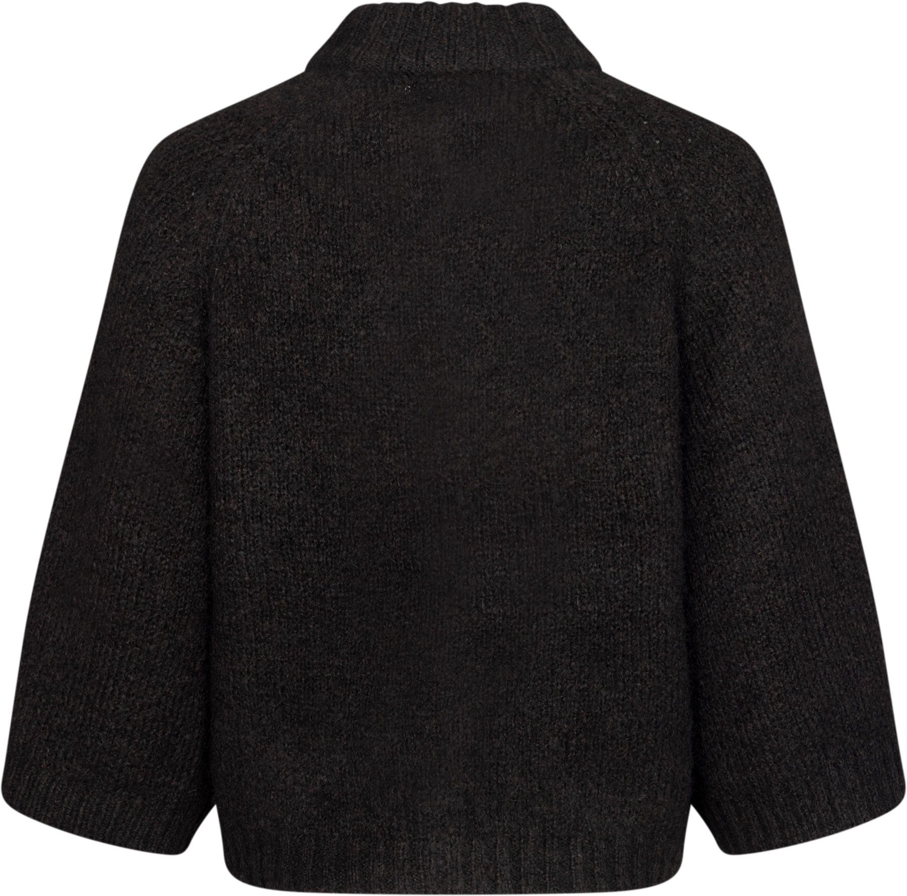 Diana Cape Cardigan - Dark Brown