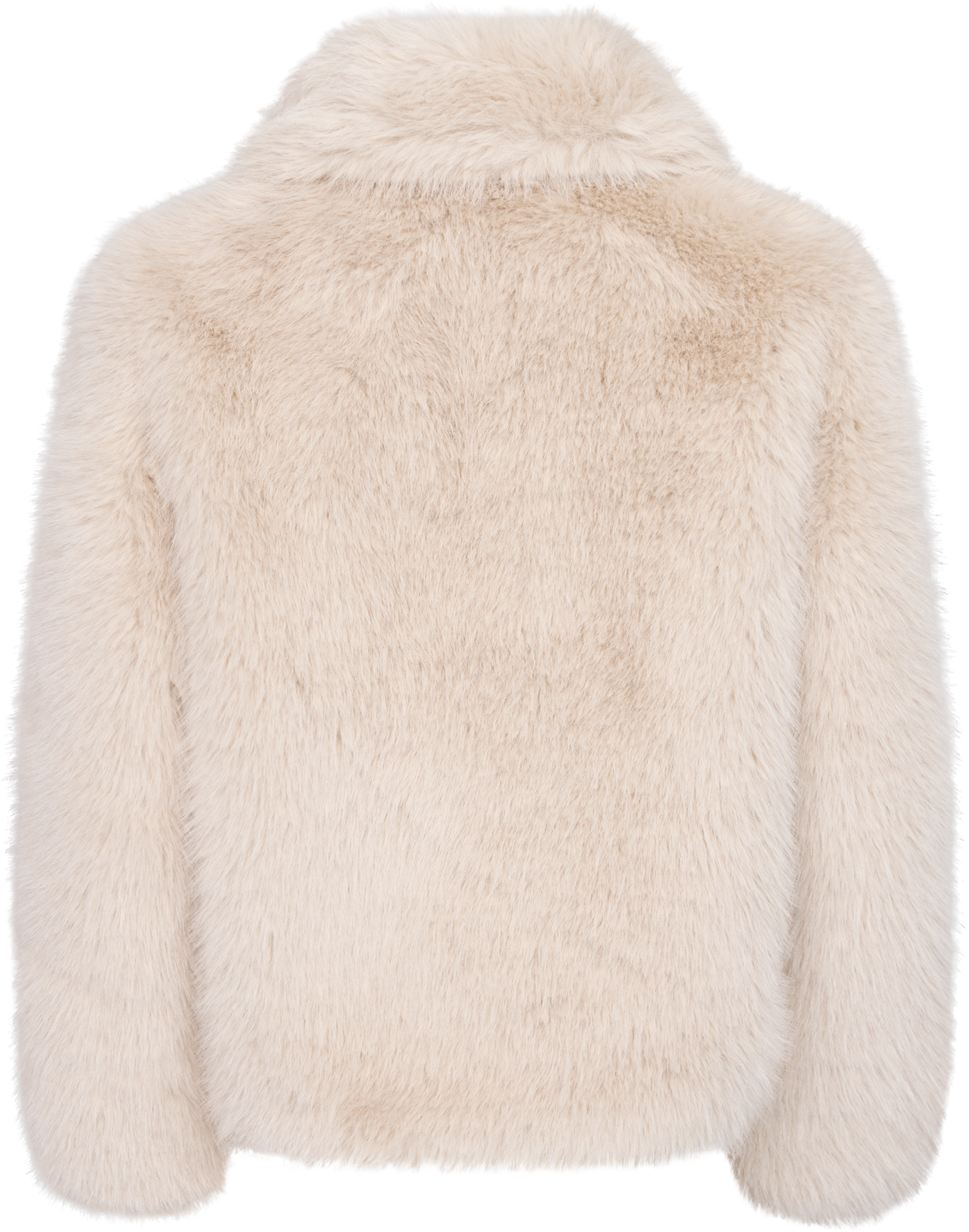 Alaska Faux Fur Jacket - Beige