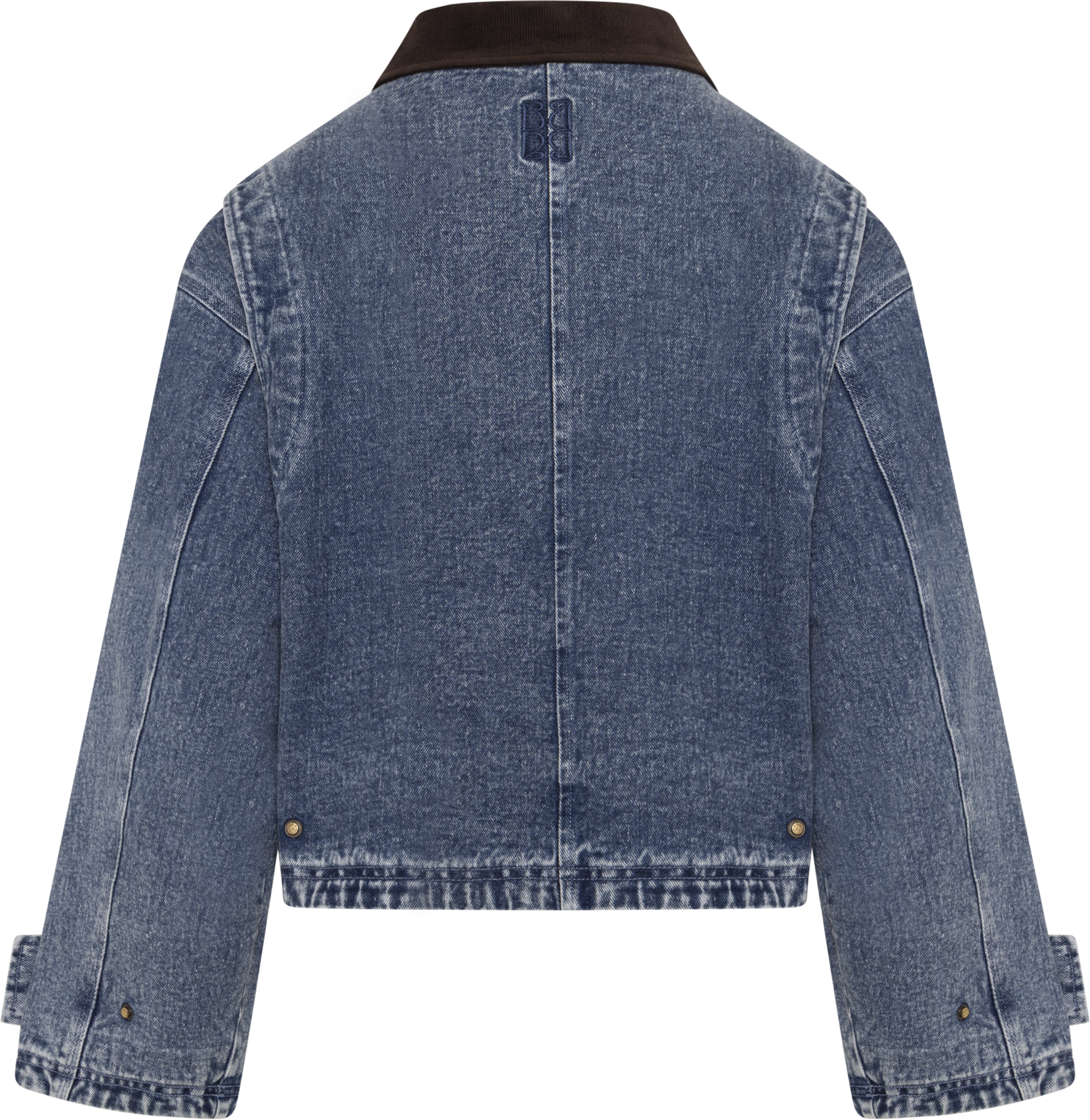 Rikke Boxy Denim Jacket - Blue