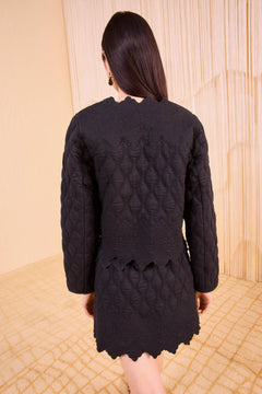 Zofia Quilted Jacket - Noir