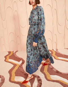 Katerina Dress - Cornflower
