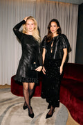 Rosie Organza Blouse - Black