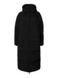 Maya Down Long Coat - Black
